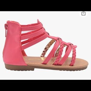 Bebe gladiator sandals 💗